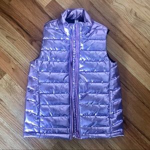Ideology Metallic Purple Girls Vest
